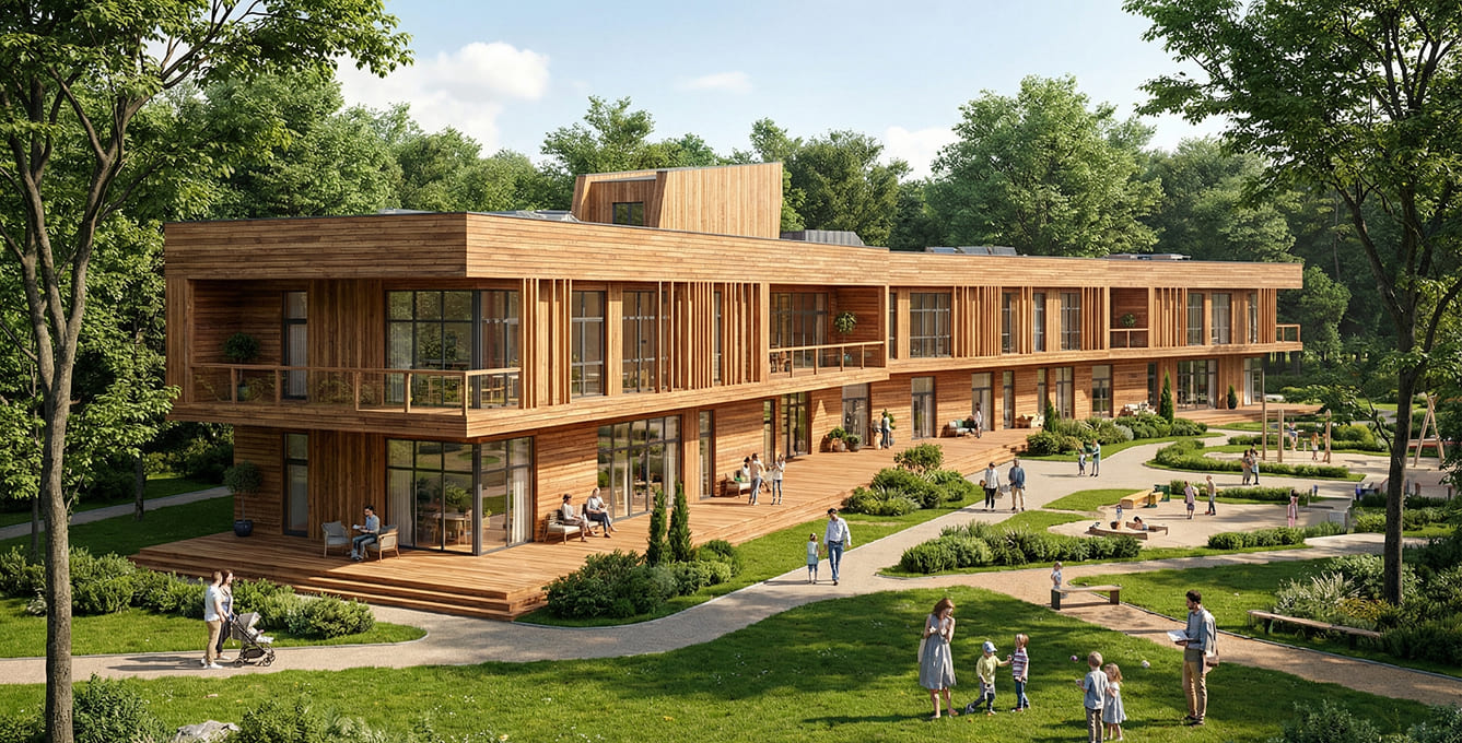 Пример здания