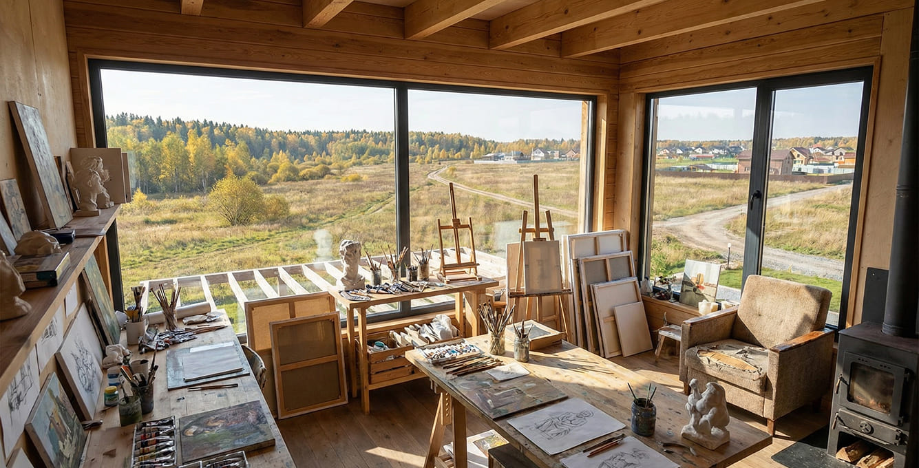 Пример здания